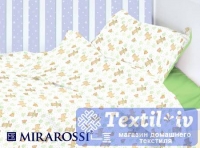 Постельное белье для новорожденных Mirarossi Orsetto green