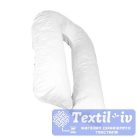 Наволочка на подушку для беременных AlViTek U340 форма U, бязь, белый
