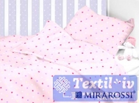 Постельное белье для новорожденных Mirarossi Stelle pink