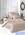 Постельное белье Karna Loft, кофейный