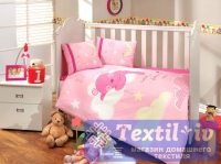 Постельное белье для новорожденных Hobby Sleeper, розовое