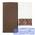 Набор кухонных полотенец Arloni Coffe, шоколад-белый