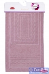 Набор ковриков для ванной Hobby Chequers, розовый