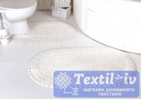 Набор ковриков для ванной Modalin Prior, кремовый