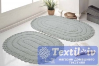 Набор ковриков для ванной Modalin Yana, серый