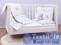 Постельное белье для новорожденных Mirarossi Bimbo blue