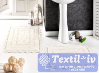 Набор ковриков для ванной Modalin Evora, кремовый