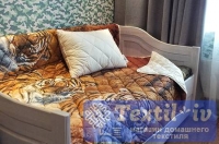 Комплект из одеяла-покрывала и подушки Natures Уссурийские тигры