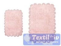 Набор ковриков для ванной Irya Mina Pembe, розовый