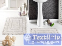 Набор ковриков для ванной Modalin Evora, экрю