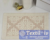 Коврик для ванной Karna Delux Damask, пудра