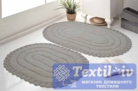 Набор ковриков для ванной Modalin Yana, мокко