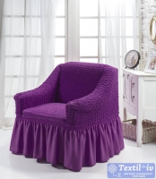Чехол на кресло Bulsan, фиолетовый