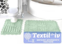 Набор ковриков для ванной Modalin Ancor, ментол
