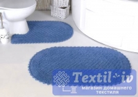 Набор ковриков для ванной Modalin Prior, голубой