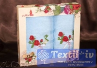 Набор полотенец Cottonist Роза 8472-02